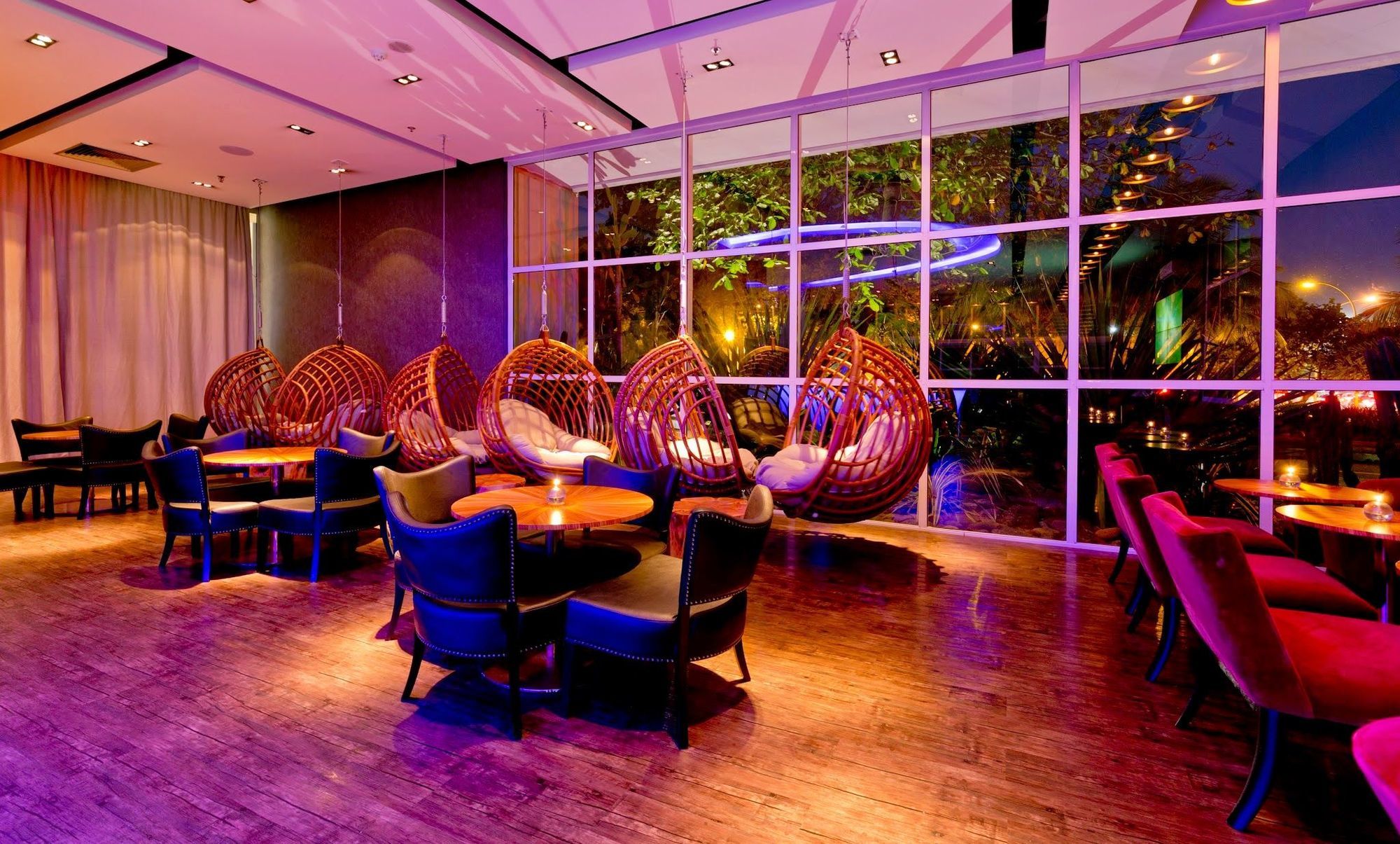 Hotel Pullman Rio De Janeiro Sao Conrado Exterior foto The interior of the bar